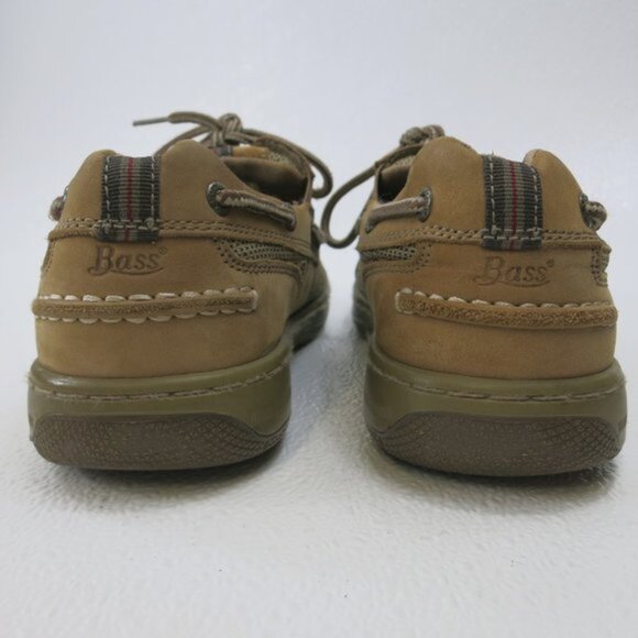 G.H. Bass & Co. & Co Nubuck Leather Casual Dress Boat Shoes Men's 8 M - Picture 2 of 6